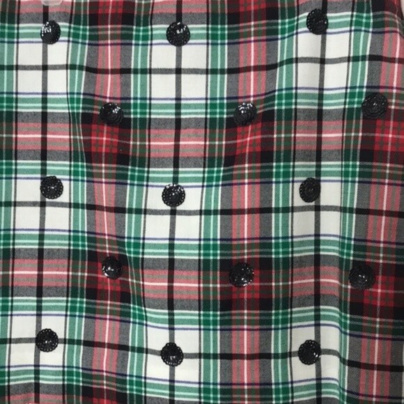 Vineyard Vines Winter Tartan Wool blend mini skirt size 2 - Picture 2 of 10